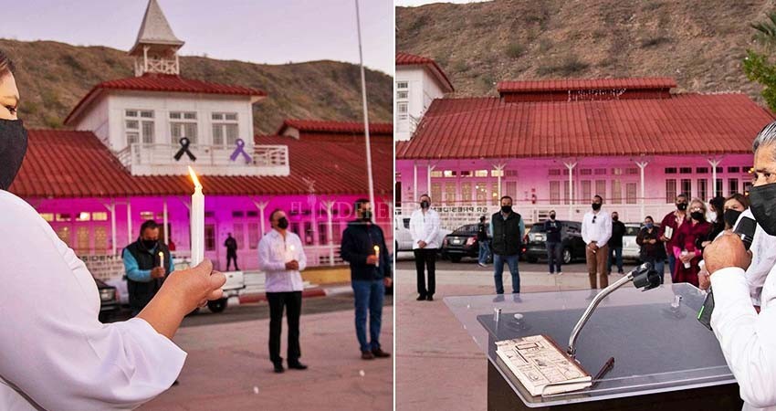 Alcalde de Mulegé reza porque mejore la situación sanitaria de su municipio