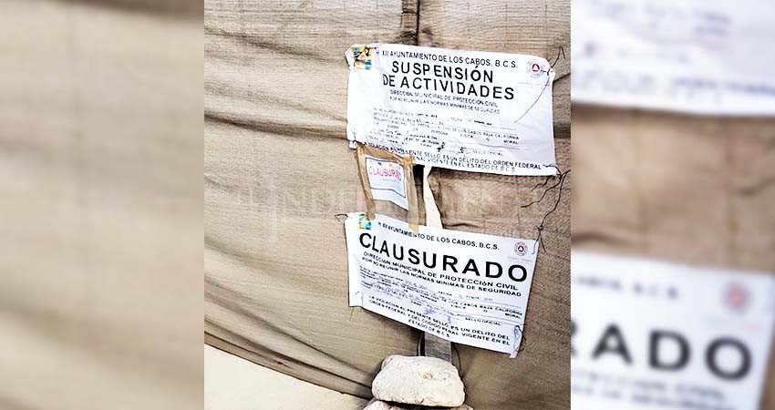 Obra en Costa Azul viola sellos de suspensión;  autoridades municipales la clausuran