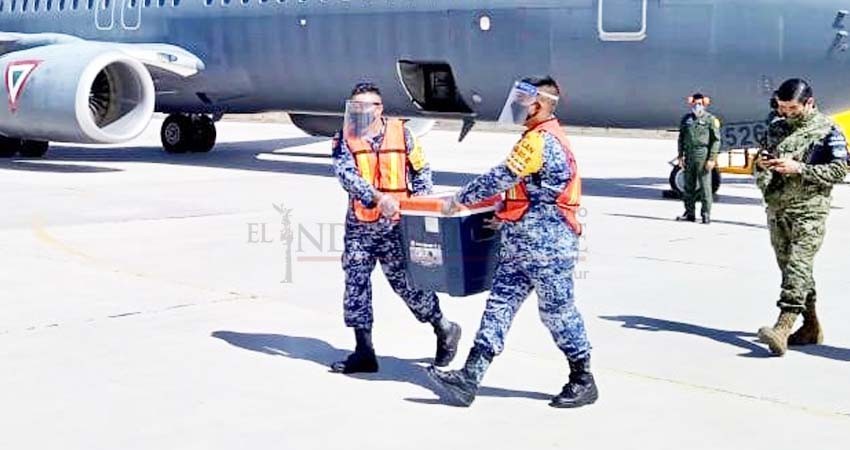 Llegan más vacunas anticovid a BCS