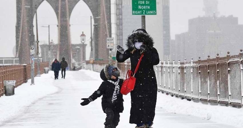 Nueva York en alerta ante fuertes nevadas; hay cientos de afectados