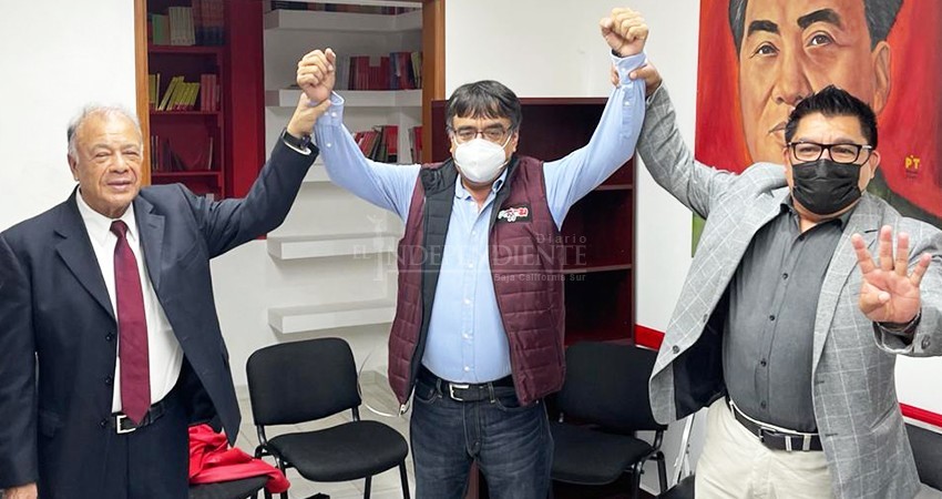 Es Óscar Leggs el abanderado de Morena-PT para la alcaldía de Los Cabos