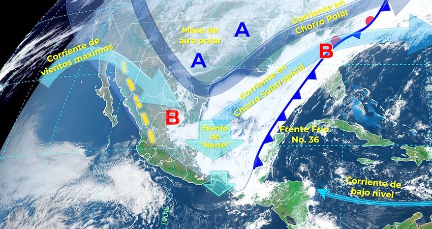Frío y viento seguirá este fin de semana en BCS