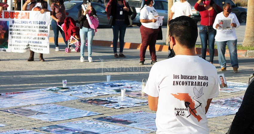 Familiares de desaparecidos en BCS exigieron apoyo al presidente de México