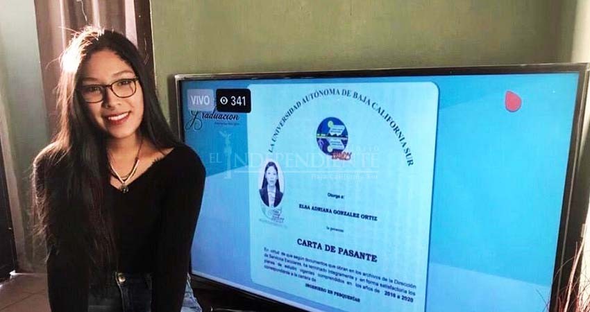 UABCS celebra graduación virtual de 276 egresados del Campus La Paz