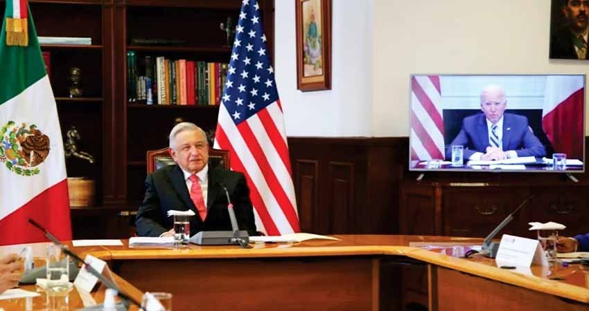 "Los Estados Unidos y México somos más fuertes si estamos unidos”: Biden a López Obrador
