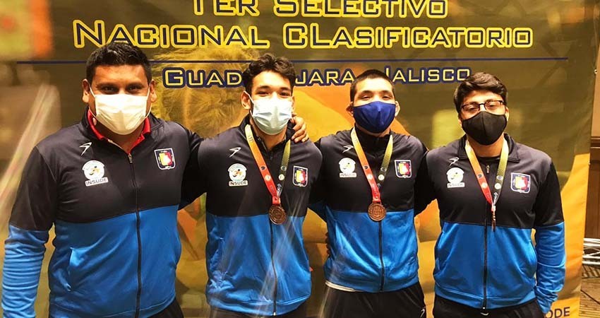 Regresan con bronce luchadores sudcalifornianos del nacional