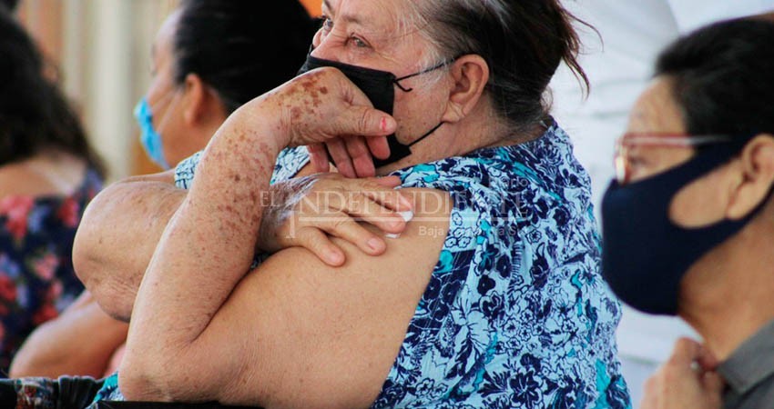 Más del 50% de los adultos mayores de Los Cabos fueron vacunados