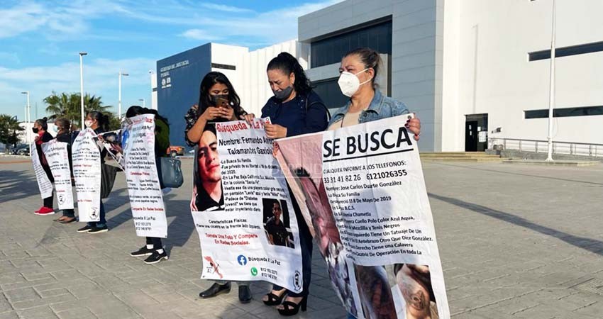 Reclaman a PGJE celeridad en investigaciones sobre personas desaparecidas en BCS 