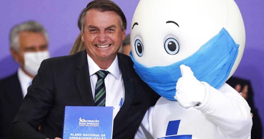 Brasil registra nuevo récord de 2 mil 841 muertes por covid