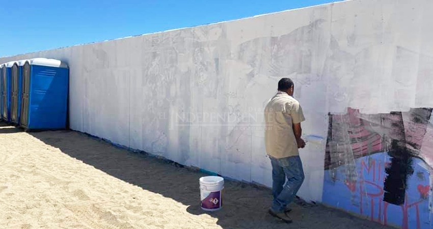 ¡Va de nuevo! Sociedad se prepara para plasmar obras en el muro de Costa Azul
