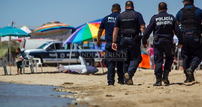 Establecen plan operativo para vigilancia de playas de La Paz en Semana Santa