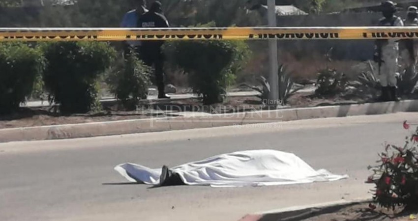 A balazos le arrebatan la vida a un hombre en Ciudad Constitución 