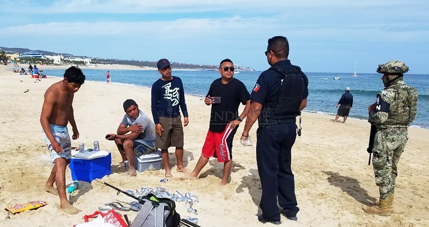 Hasta 36 horas de arresto a quienes incumplan la restricción de acampar en playas