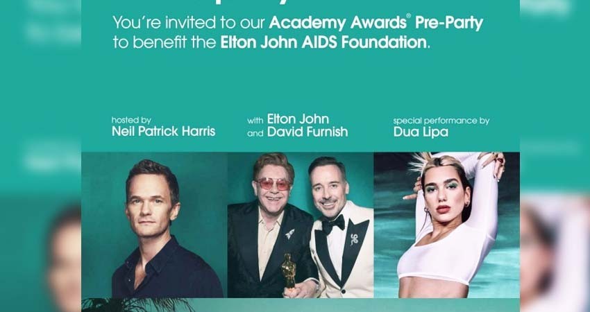 Elton John abre al público su fiesta benéfica del Oscar