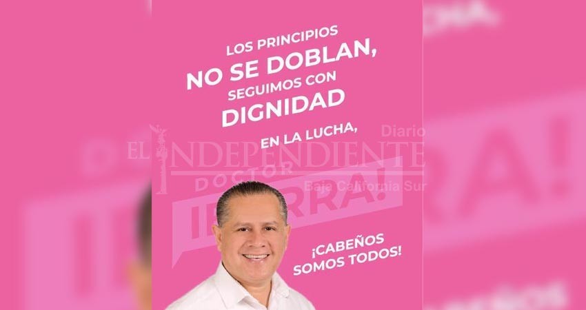Ernesto Ibarra buscará la alcaldía de Los Cabos en el partido Fuerza por México