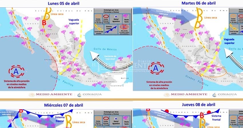 Se viene onda de calor esta semana, alcanzará a BCS