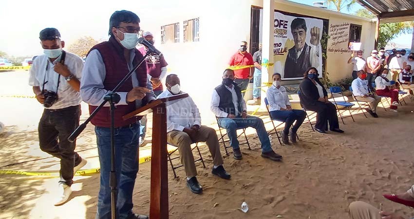 Óscar Leggs arranca campaña por la alcaldía de Los Cabos