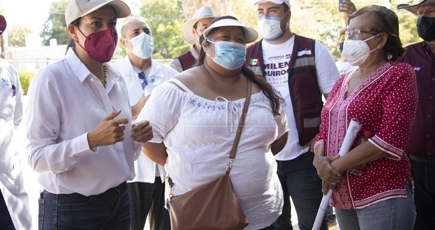 La gente decidirá qué obras públicas se ejecutarán en La Paz: Milena Quiroga