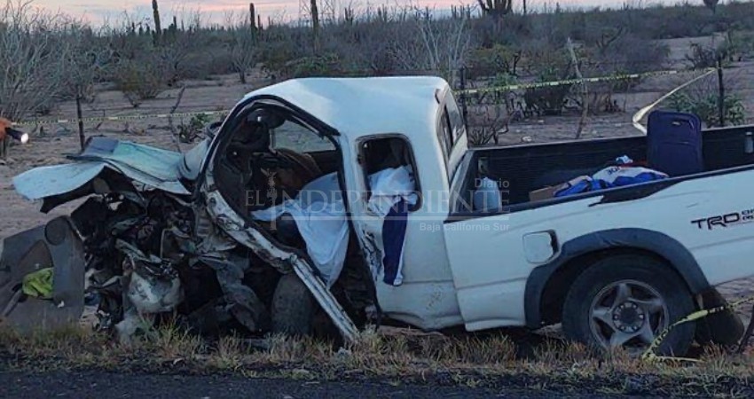 Miércoles trágico: cuatro decesos en accidentes viales en La Paz y Comondú