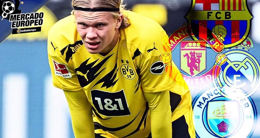 Sin Champions venderían a Haaland; Dortmund acepta posible venta por pérdidas