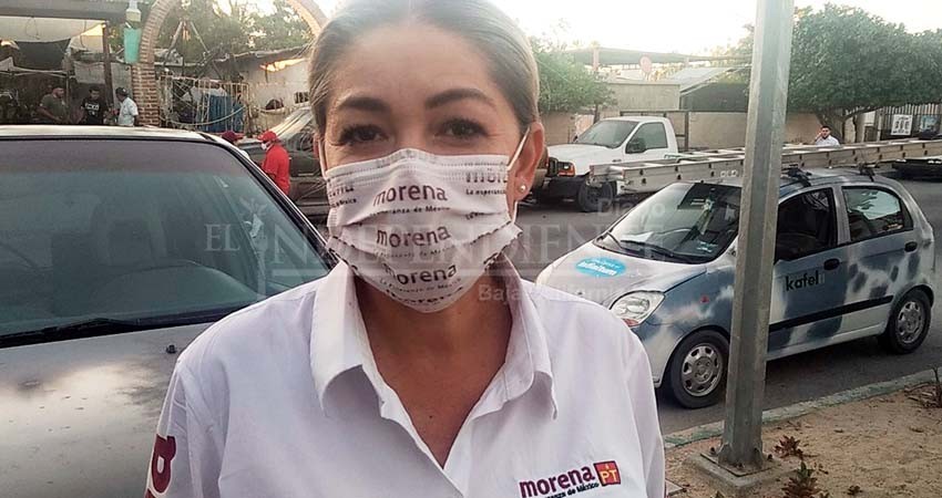 Despreocupada por competir contra Rigoberto Mares por una curul: Karina Olivas