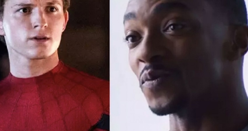 Anthony Mackie trollea a Tom Holland en set de Falcon y el Soldado del Invierno
