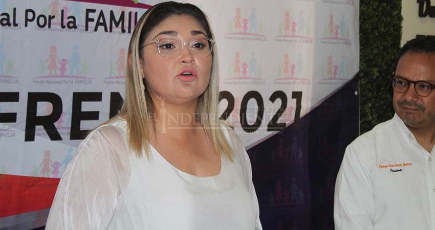 Lorenia Montaño promete impulsar la agenda de la Familia Natural en la Cámara de Diputados