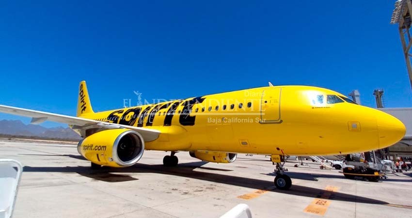 Spirit Airlines abre ruta de Los Ángeles a Los Cabos