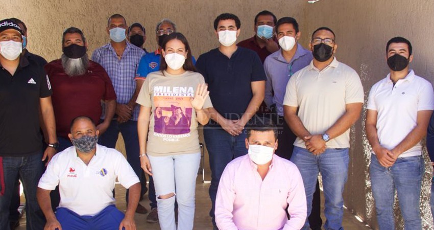 Compromete Milena Quiroga trabajar con promotores y ligas deportivas para reactivar espacios públicos