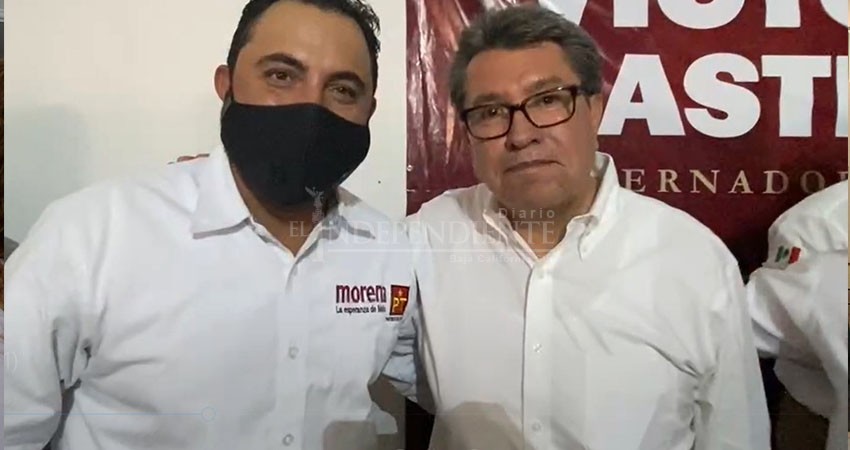 Senadores de Morena respaldan candidatura de Christian Agúndez