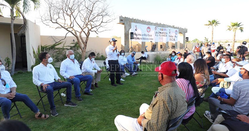 Desarrollo Social que beneficie a las familias de BCS: Pancho Pelayo