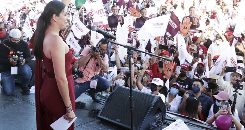 Regresaremos al pueblo los bienes nacionales como el agua: Milena Quiroga