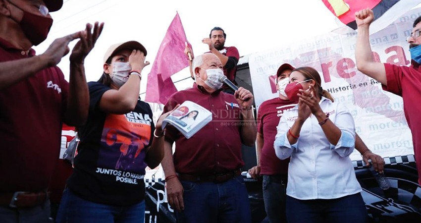 Morena completará la transformación en BCS: Víctor Castro