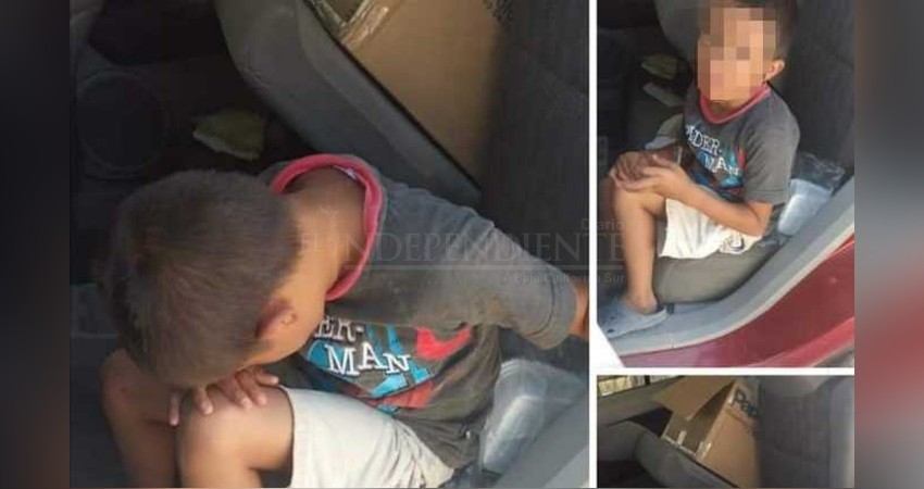 Encuentran a niño deambulando en la calle: tenía dos días sin comer