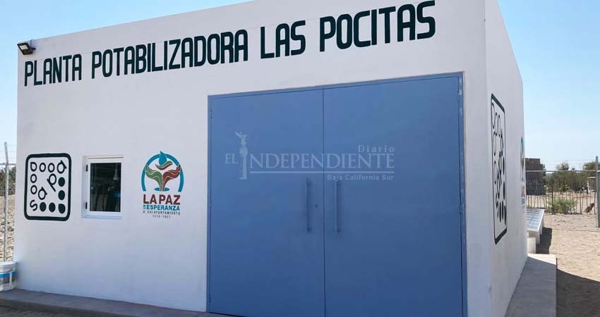 Entrega OOMSAPAS La Paz Planta Potabilizadora de Las Pocitas