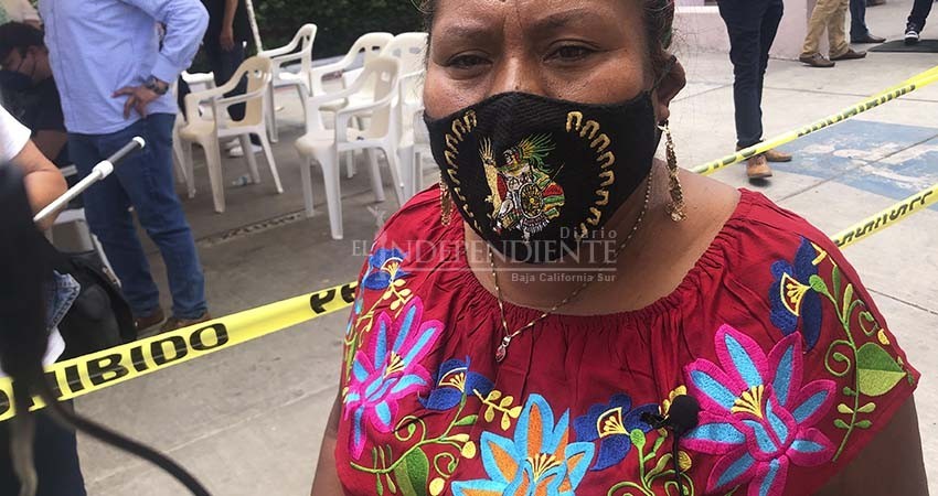 Para el gobierno estatal los indígenas no existimos: Eufrocina López, diputada electa