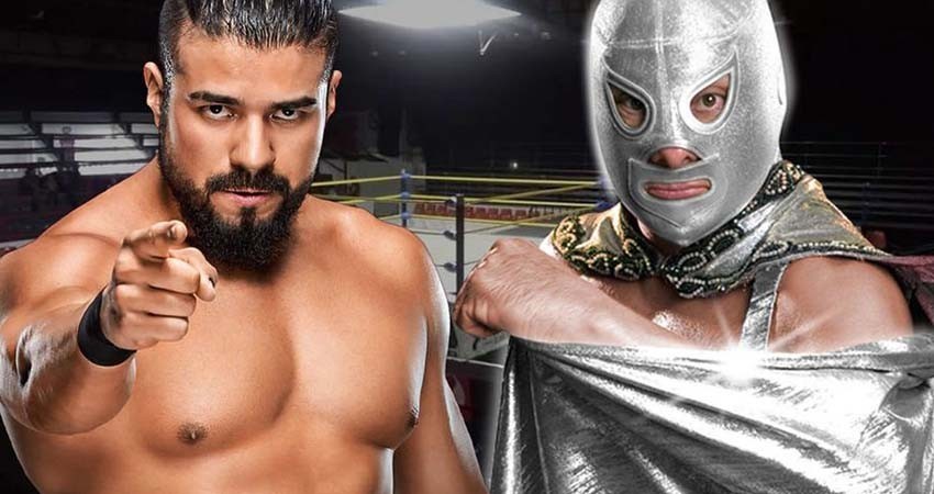 Andrade volvió a la lucha libre y El Hijo del Santo le apuesta su máscara