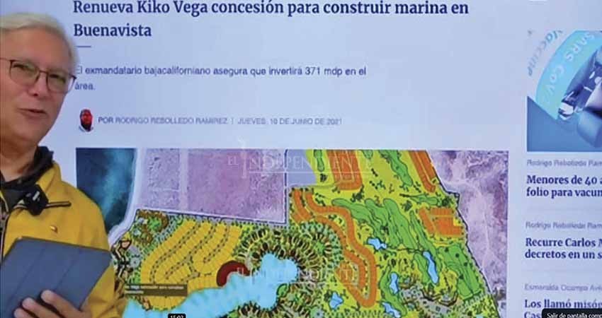 Kiko Vega hizo un hotel en BCS con lo robado en BC; que Víctor Castro investigue, pide Jaime Bonilla