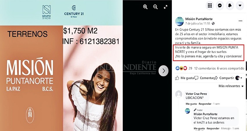 No hemos vendido ni un solo lote: Misión Punta Norte