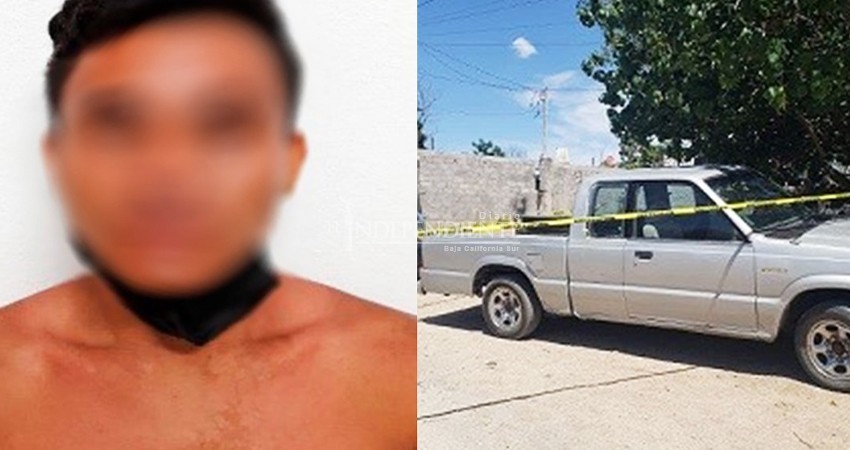 Detiene Policía Estatal a una persona con vehículo robado