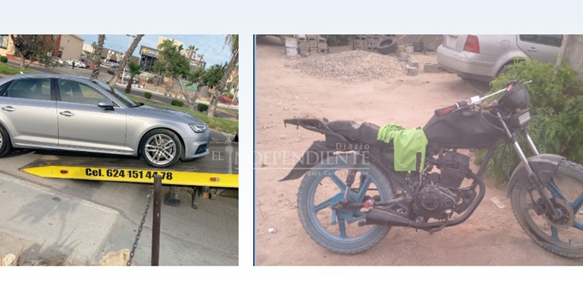 Fueron localizados dos vehículos con reporte de robo