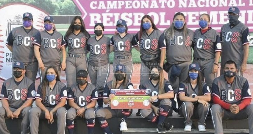 Disputará selección BCS tercer lugar en beisbol femenil