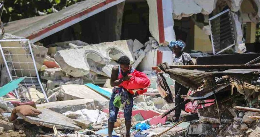 Muertos por sismo en Haití aumentan a 1,419