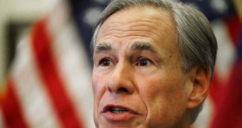 Greg Abbott, gobernador de Texas, da positivo a covid