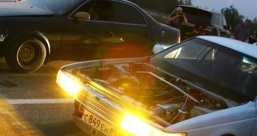 Carreras clandestinas, riesgo potencial para participantes