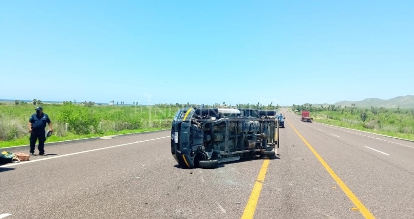 Lesionados y daños por 650 mil pesos dejaron accidentes este fin de semana en La Paz