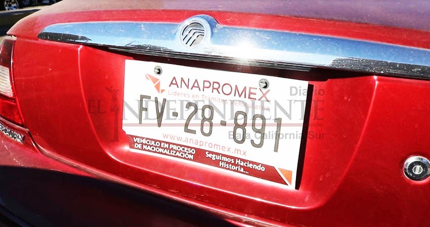 En noviembre inicia la nacionalización de vehículos en BCS: Anapromex