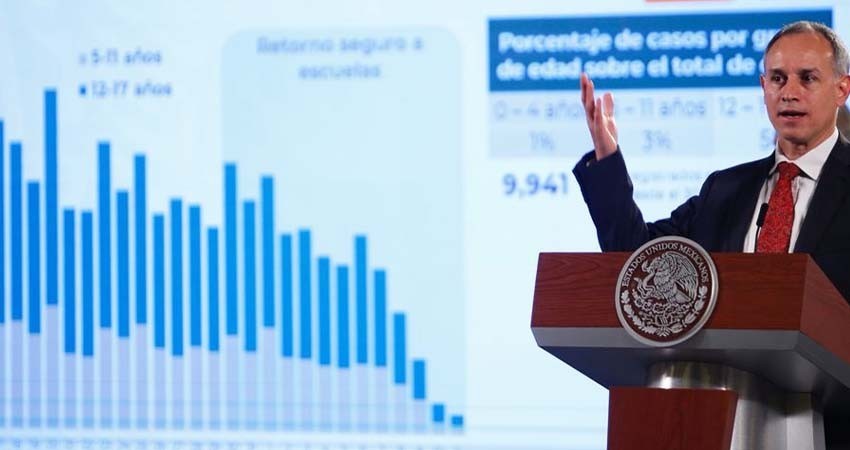 Se vacunará a niños con enfermedades de riesgo, confirma López-Gatell