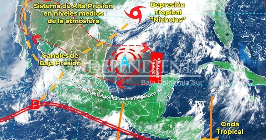 Pronostican posibilidad de lluvias en durante las siguientes 48 horas
