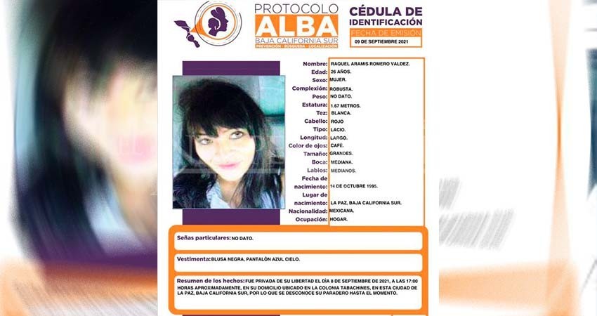 Sigue la búsqueda de Raquel Aramís